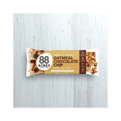 Snacks & Granola Bars<88 Acres Warm 'N' Chewy Gluten-Free Oatmeal/Chocolate Chip Seed and Oat Bar, 1.6 oz., 9 Bars/Box (315111)