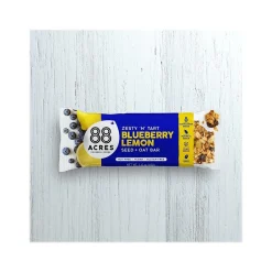 Snacks & Granola Bars<88 Acres Warm 'N' Chewy Gluten-Free Blueberry/Lemon Seed and Oat Bar, 1.6 oz., 9 Bars/Box (315104)