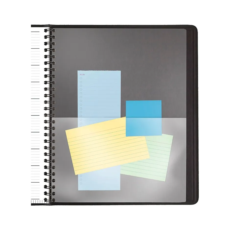 AT-A-GLANCE 2025 8" x 10" Calendar Year/Monthly Planner, Faux Leather Cover Black (70-130-05-25) Outlet