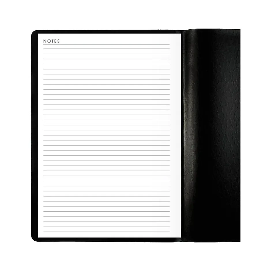 AT-A-GLANCE 2025 7" x 10" Monthly Planner, Faux Leather Cover, Black (70-432-05-25) Sale