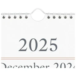 AT-A-GLANCE 2025 12" x 27" Three-Month Wall Calendar, White/Black (SW115-28-25) Best