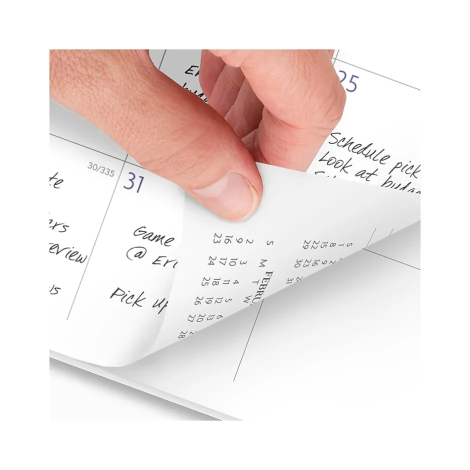 AT-A-GLANCE 2025 Badge Floral 8.5" x 11" Weekly & Monthly Planner, Poly Cover, Multicolor (1722F-905-25) New