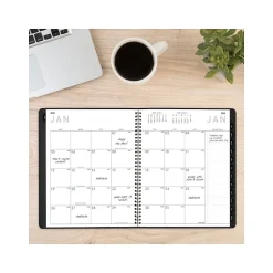 AT-A-GLANCE 2025 Contemporary 9" x 11" Monthly Planner, Faux Leather Cover, Charcoal (70-260X-45-25) Online