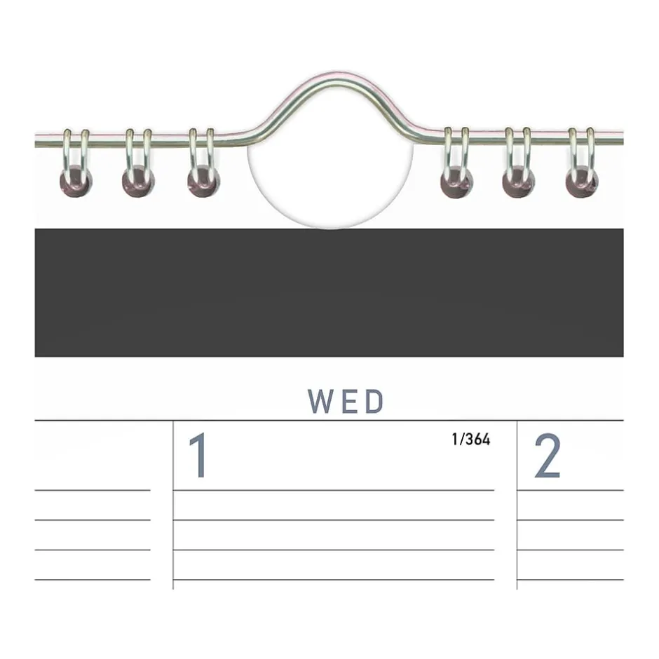 AT-A-GLANCE 2025 Contemporary 15" x 12" Monthly Wall Calendar, White/Black (PM8X-28-25) Online