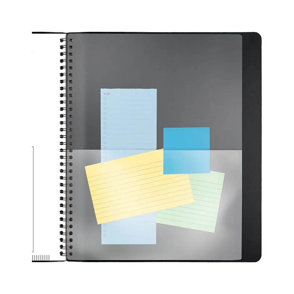 AT-A-GLANCE 2025 Contemporary 9" x 11" Monthly Planner, Faux Leather Cover, Black (70-260X-05-25) Clearance