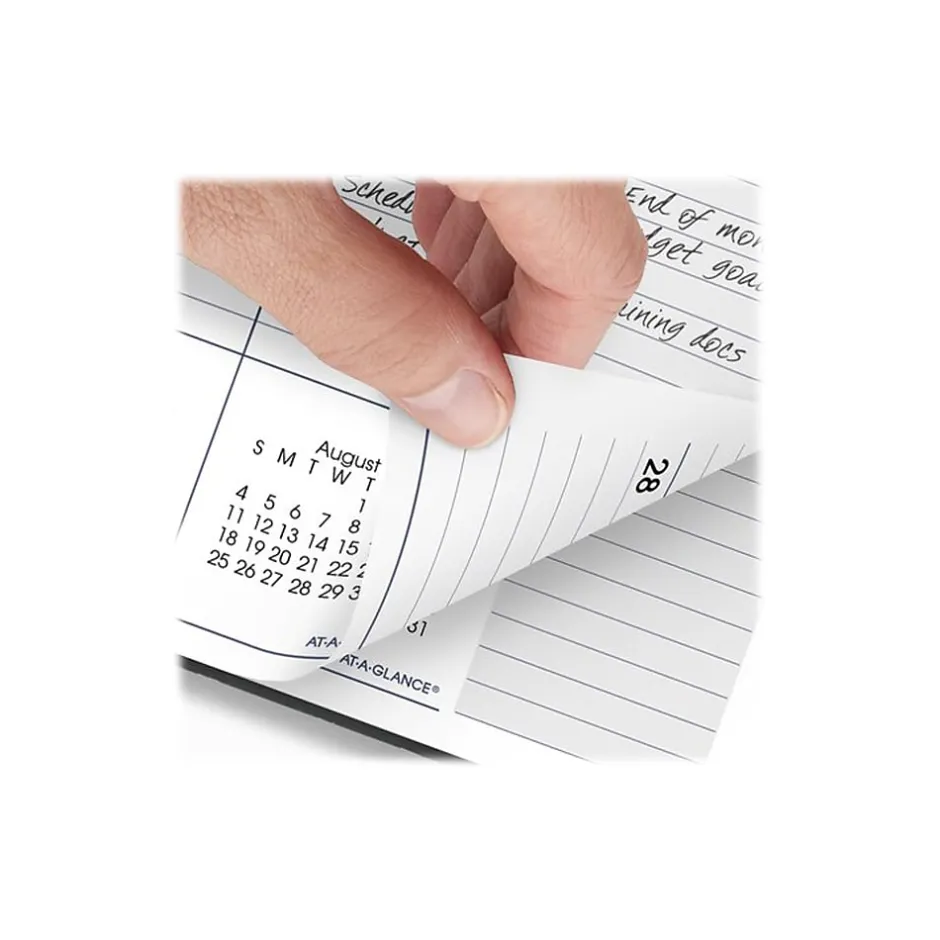 AT-A-GLANCE 2024-2025 DayMinder 8.5" x 11" Academic Weekly & Monthly Planner, Poly, Charcoal (AYC520-45-25) Discount