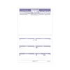 AT-A-GLANCE 2025 Flip-A-Week 7" x 5.5" Weekly Desk Calendar Refill, White/Blue (SW705X-50-25) Sale