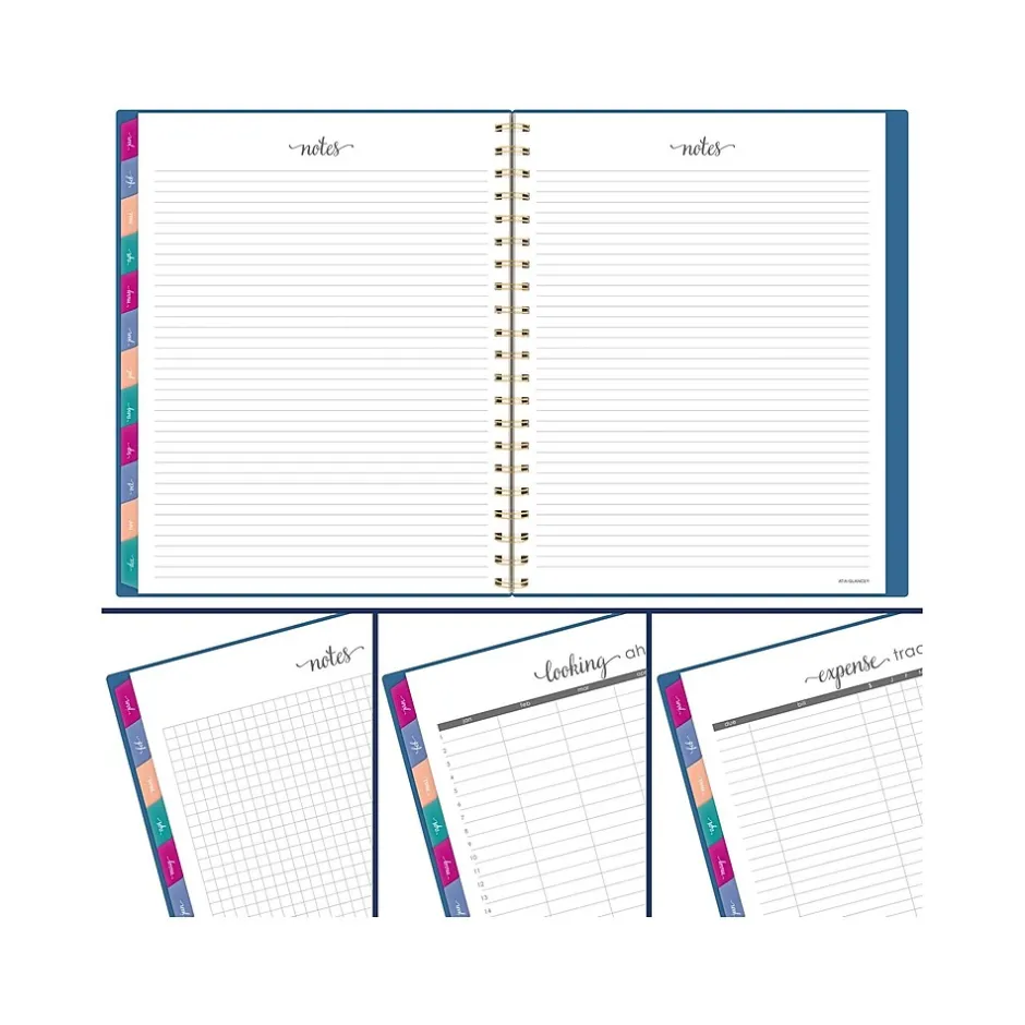 AT-A-GLANCE 2025 Harmony 8.5" x 11" Weekly & Monthly Planner, Poly Cover, Denim (1099-905-20-25) Best