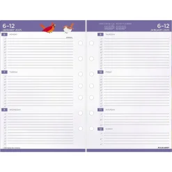 AT-A-GLANCE 2025 Kathy Davis 8.5" x 5.5" Weekly & Monthly Planner Refill, Multicolor (KD81-285Y-25) Discount