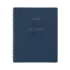 AT-A-GLANCE 2024-2025 Signature 8.5" x 11" Academic Weekly & Monthly Planner, Faux Leather Cover, Navy (YP905A-20-25) Online