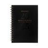 AT-A-GLANCE 2025 Signature Lite 5.5" x 8.5" Weekly & Monthly Planner, Poly Cover, Black (YP200L-05-25)