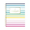 AT-A-GLANCE 2024-2025 Simplified by Emily Ley Happy Stripe 8.5" x 11" Academic Weekly & Monthly Planner, Poly Cover Discount