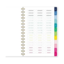 AT-A-GLANCE 2025 Simplified by Emily Ley Greenbriar Floral 5.5