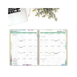 AT-A-GLANCE 2025 Watercolors 8.5