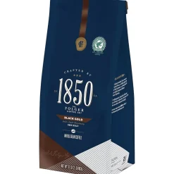 Coffee<1850 Black Gold, Dark Roast Coffee, Whole Bean, 2-Pound (2550021522)