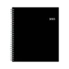 Blue Sky 2025 8" x 10" Monthly Planner, Plastic Cover, Black (150853) Best