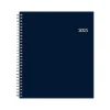 Blue Sky 2025 8" x 10" Monthly Planner, Plastic Cover, Navy Blue (148660-25) Discount