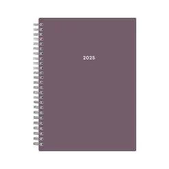 Blue Sky 2025 5.88" x 8.63" Weekly & Monthly Planner, Plastic Cover, Purple (150540) Outlet