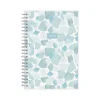 Blue Sky 2025 Amitza Blue 5" x 8" Weekly & Monthly Planner, Plastic Cover, Blue/White (148766-25) Clearance