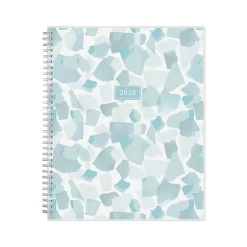 Blue Sky 2025 Amitza Blue 8.5" x 11" Weekly & Monthly Planner, Plastic Cover, Blue/White (148765-25) Best