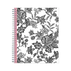 Blue Sky 2025 Analeis 8" x 10" Monthly Planner, Plastic Cover, White/Black (100004-25)