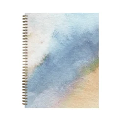 Blue Sky 2025 Andreo 8.5" x 11" Weekly & Monthly Planner, Paperboard Cover, Blue/Yellow (137948-25) New