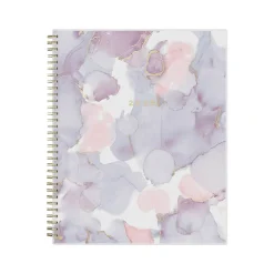 Blue Sky 2025 Ashley G Marble Purple 8.5" x 11" Weekly & Monthly Planner, Plastic Cover, Multicolor (148249) Clearance