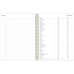 Blue Sky 2025 Ashley G Marble Purple 8.5