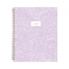 Blue Sky 2024-2025 Belinda Selene Sienna Lilac 8.5" x 11" Academic Weekly & Monthly Planner, Plastic Cover, Purple/White Hot