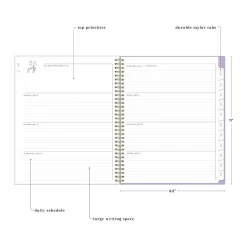Blue Sky 2024-2025 Belinda Selene Sienna Lilac 8.5