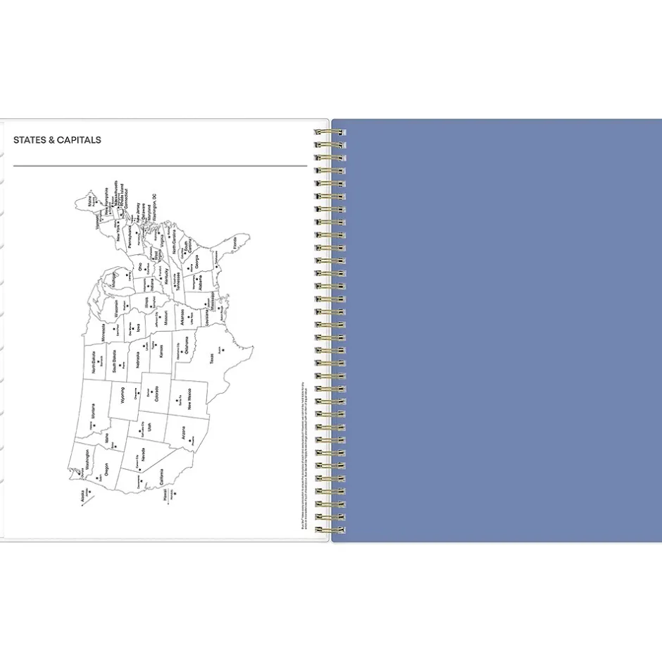 Blue Sky 2025 Cocorrina 8.5" x 11" Weekly & Monthly Planner, Plastic Cover, Multicolor (143696-25) Online