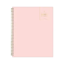 Blue Sky 2025 Day Designer 8.5" x 11" Weekly Planner, Plastic Cover, Blush (148146) Best