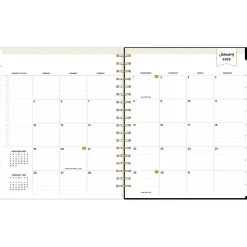 Blue Sky 2025 Day Designer Austen Black 8