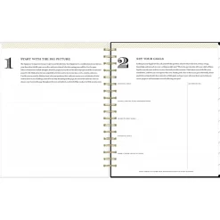 Blue Sky 2025 Day Designer Austen Black 8