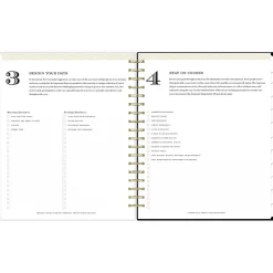 Blue Sky 2025 Day Designer Austen Black 8