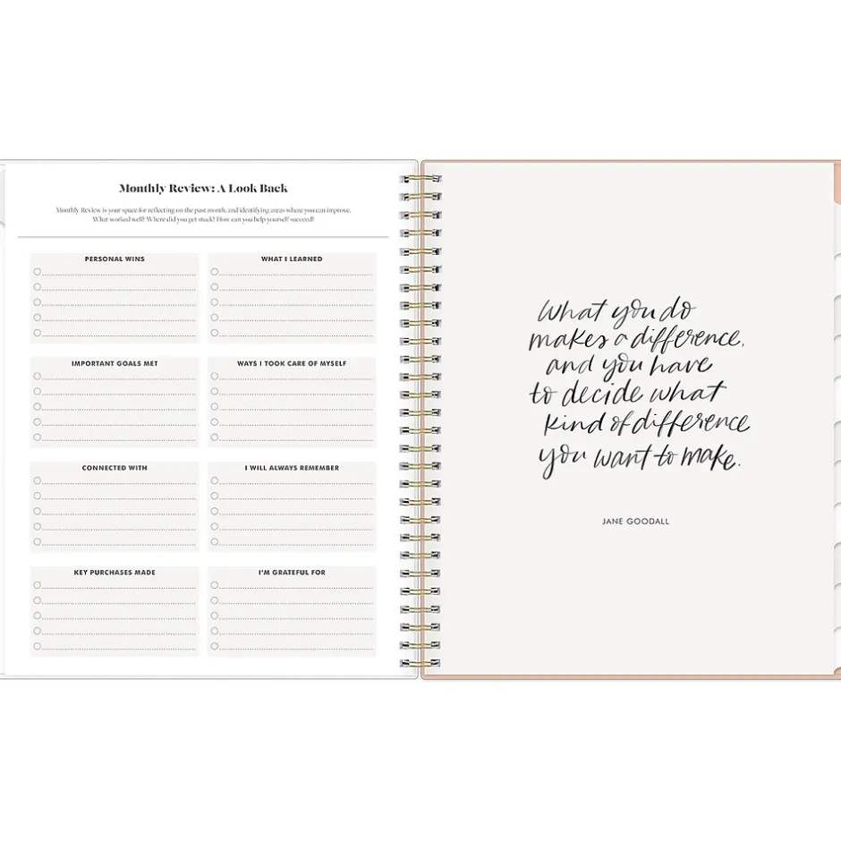 Blue Sky 2025 Day Designer Everygirl Botanica 8" x 10" Daily & Monthly Planner, Plastic Cover, Multicolor (148263) Best