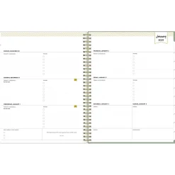 Blue Sky 2025 Day Designer Felicity 8.5" x 11" Weekly Planner, Plastic Cover, Multicolor (148138)