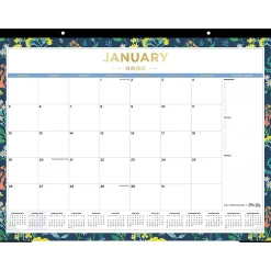 Blue Sky 2025 Day Designer Meadow 22" x 17" Monthly Desk Pad Calendar (148689-25)