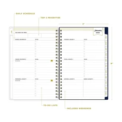 Blue Sky 2025 Day Designer Meadow 5