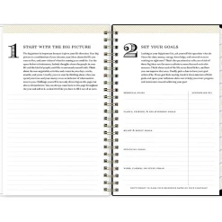 Blue Sky 2024-2025 Day Designer Painted Leopard Gray 5