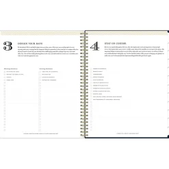 Blue Sky 2024-2025 Day Designer Peyton Navy 8.5