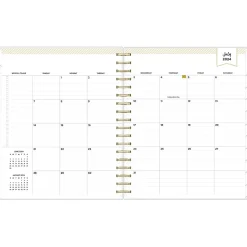 Blue Sky 2024-2025 Day Designer Rugby Stripe 8