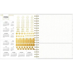 Blue Sky 2024-2025 Day Designer Rugby Stripe 8