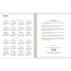 Blue Sky 2024-2025 Day Designer Secret Garden Mint 8.5