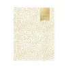 Blue Sky 2024-2025 Day Designer Spotty Small Gold 8.5" x 11" Academic Monthly Planner, Plastic Cover, White/Gold (149829) Clearance