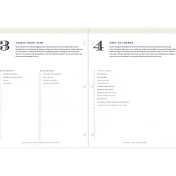 Blue Sky 2024-2025 Day Designer Spotty Small Gold 8.5