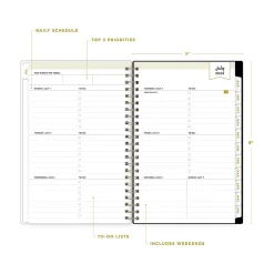 Blue Sky 2024-2025 Day Designer Swiss Dot 5