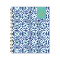 Blue Sky 2025 Day Designer Tile 8.5" x 11" Weekly & Monthly Planner, Plastic Cover, Blue/White (101411-25) Sale