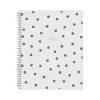 Blue Sky 2025 Deelie 8.5" x 11" Weekly & Monthly Planner, Plastic Cover, White/Gray (152249) New