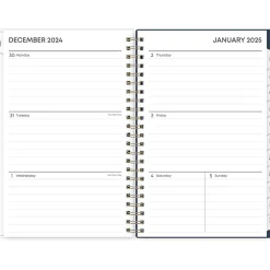 Blue Sky 2025 Dellania 5" x 8" Weekly & Monthly Planner, Plastic Cover, Multicolor (148215) Hot